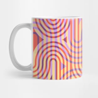 Colorful waves pattern Mug